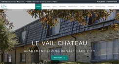 Desktop Screenshot of levailchateauapts.com